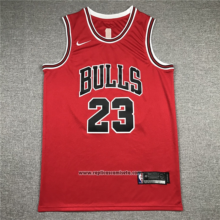 Camiseta Chicago Bulls Michael Jordan #23 Retro Rojo